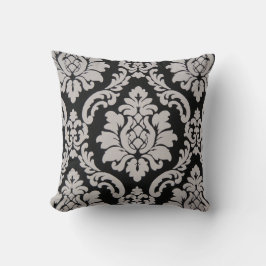 Svartvit Vintage Dekorativ kudde
