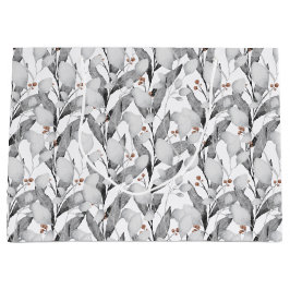 Svartvit vinterfärg Botaniskt