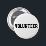 Svartvit volontär knapp<br><div class="desc">Ha ditt lag av volontärstativ ut i en folkmassa. Klicka skräddarsy knäppas för att välja en olik bakgrundsfärg att matcha din händelse på ingen extra kostar. Stilsortsstil och färg kan skräddarsy för! Tillgängligt kvadrera in, och rundan formar med 5 som rundan storleksanpassar för att välja från, mellan 1-1/4 flytta sig...</div>