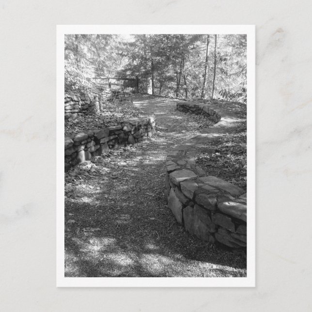 Svartvit vykort (Framsida)