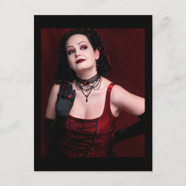 Svartvit - vykort (Framsida)