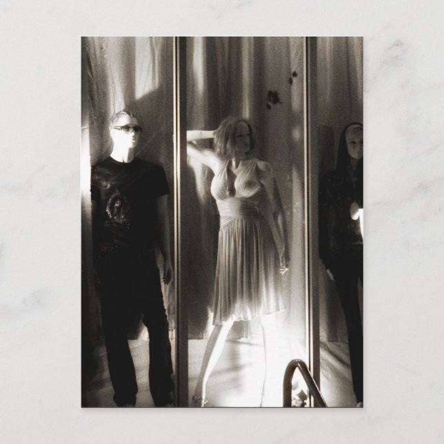 Svartvit Vykort (Framsida)