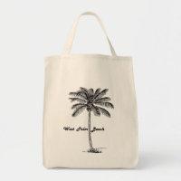 Svartvit West Palm Beach & handflatandesign