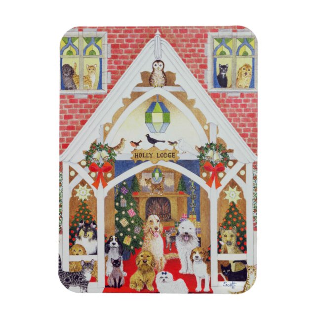 Svartvit whisky magnet (Vertikal)