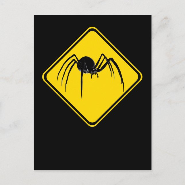 Svartvit Xing! Vykort (Framsida)