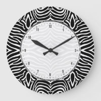 Svartvit zebra ränder