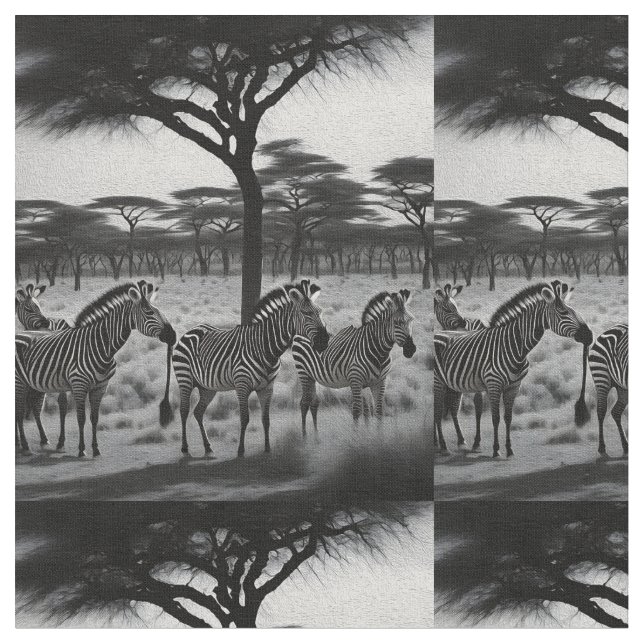 Svartvit Zebror i Afrika, struktur Tyg (Närbild)