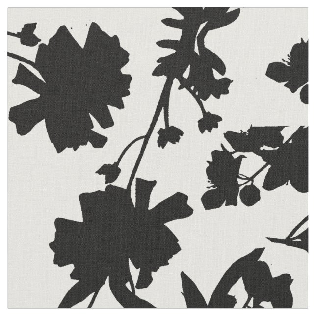 Svartvita Andreya Tyg (Närbild)