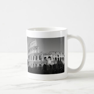 Svartvita Colossium Kaffemugg