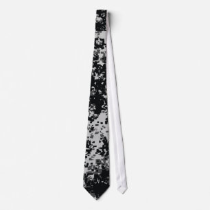 Svartvita Digital militära Camo ties Slips