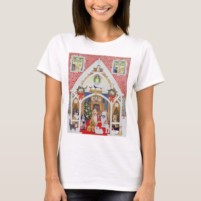 Svartvita whiskers tee (Framsida)