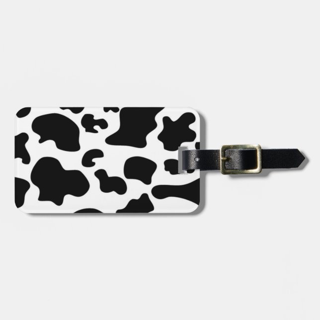 Svartvitt blankprov bagagebricka (Horisontell Framsida)