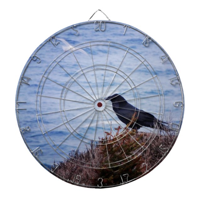 Svartvitt Darttavla (Framsidan)