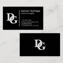 Svartvitt enkelt personligt