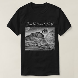 Svartvitt foto för Zion Bonsaiträd Tee