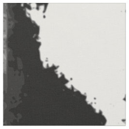 Svartvitt kotrycktyg tyg