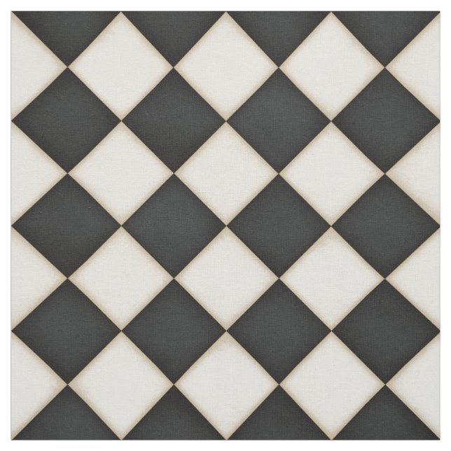 Svartvitt (medelstort ) tyg (Provkarta)