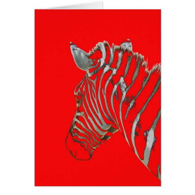 Svartvitt och rött All över! OBS Kort (Framsidan)