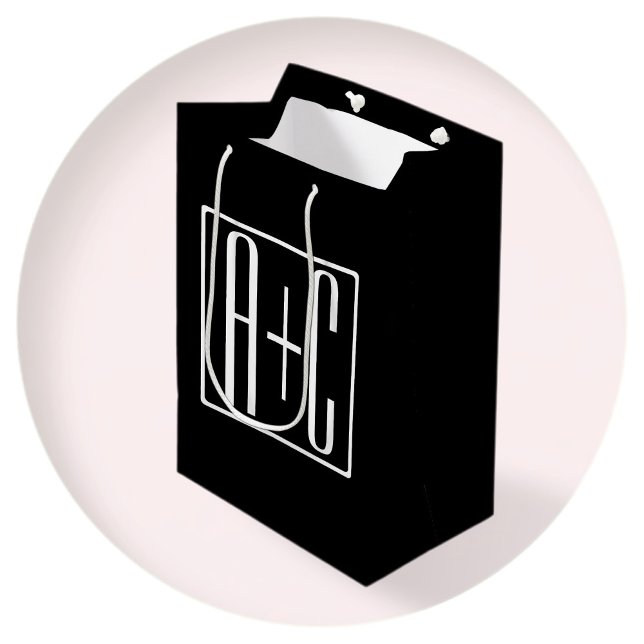 Svartvitt | PAR INITIALER (Skapare uppladdad)