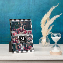 Svartvitt Play 5-foto med Monogram