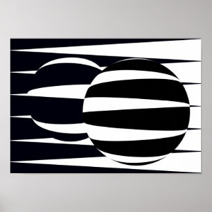 Svartvitt Poster