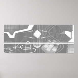 Svartvitt Poster