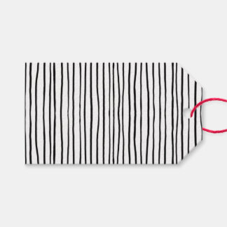 Svartvitt Presentetikett