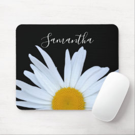Svartvitt skript för Eleganten daisy Musmatta