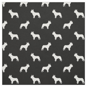 Svartvitt tyg för Boston Terrierhund -