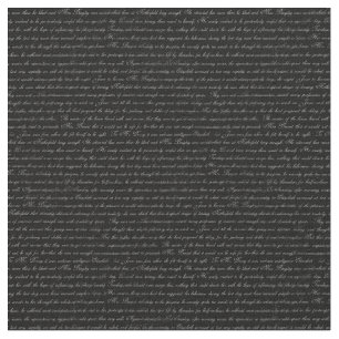 Svartvitt tyg för Jane Austen text