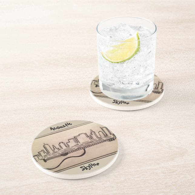 Svartvitt underlägg "för akustisk horisont" (Sidan)