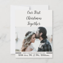 Svartvitt - vårt första nya julfoto