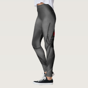 SvartWidow-spindel Leggings