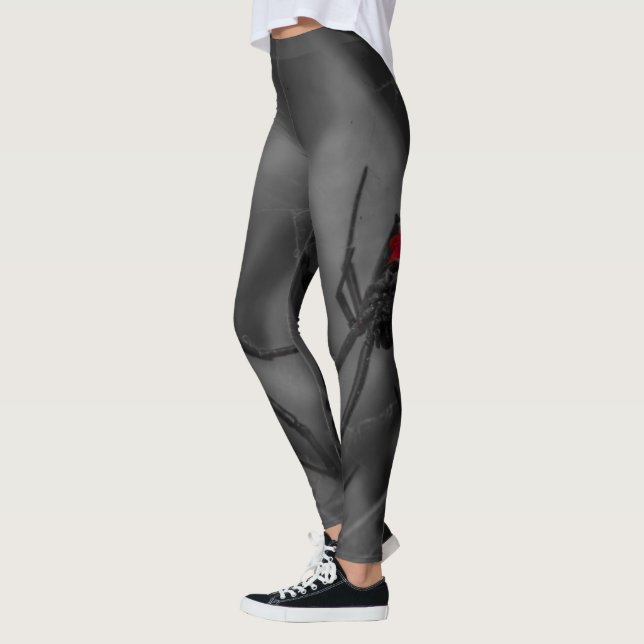 SvartWidow-spindel Leggings (Vänster)