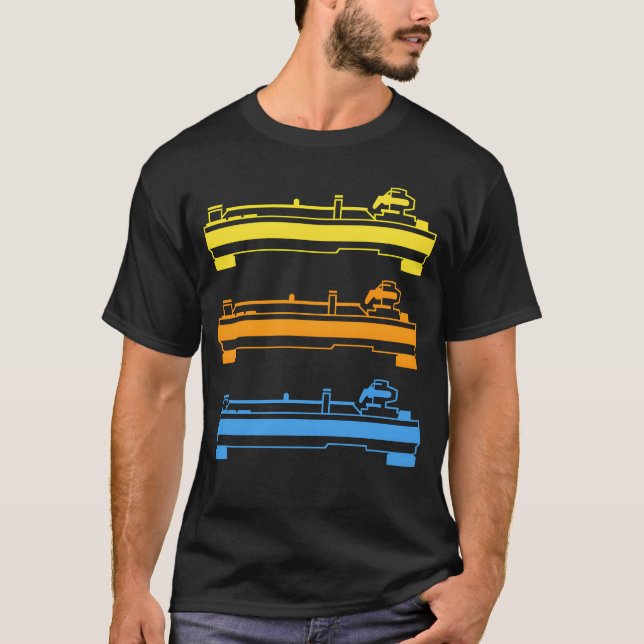 SvarvandeRue Tryck vän T Shirt (Framsida)