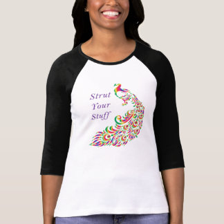 Svassa din härliga påfågel för saker t-shirt