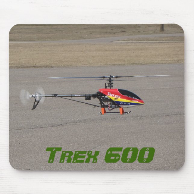 Sväva för Trex 600 RC helikopter Musmatta (Framsidan)