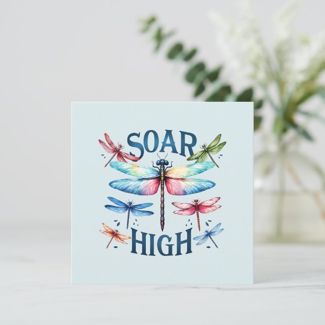 Sväva Högt - Konstnärlig Trollslända (Stående Fram)