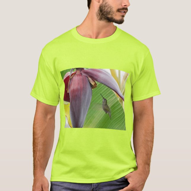 Sväva hummingbirden t shirt (Framsida)