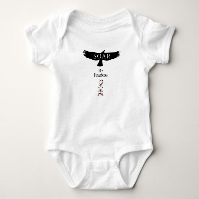 sväva orädd t shirt (Framsida)