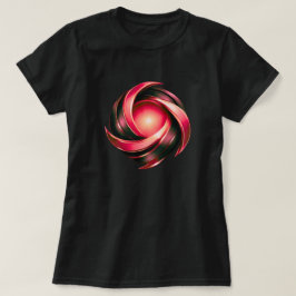Svävande Bågeemblem Grafik | Modern Lyx T Shirt