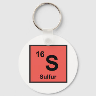 Svavel Keychain Nyckelring