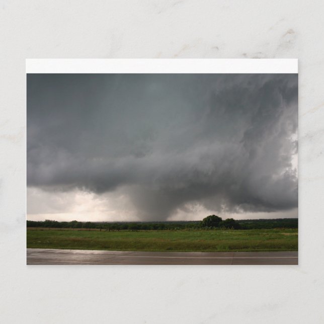 Svavel, Oklahoma EF3-Tornado vykort (Framsida)