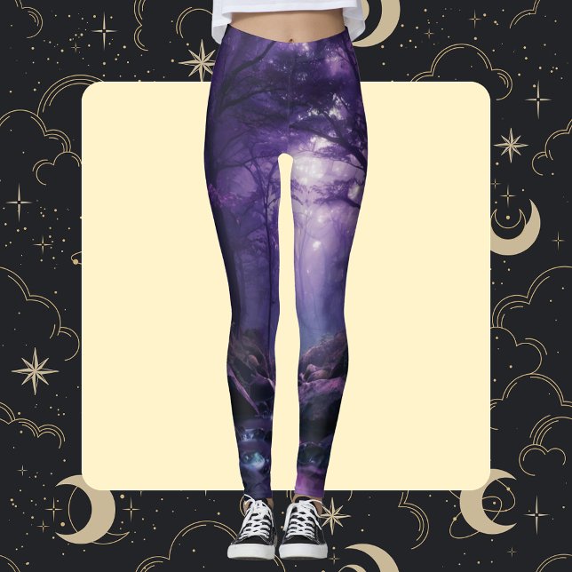 Svavelskog: Mystisk resa Leggings (Skapare uppladdad)