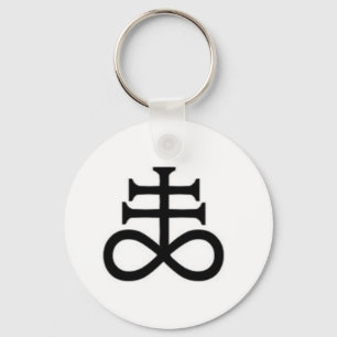 Svavelsymbol Nyckelring