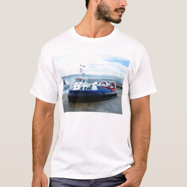 Svävfarkost på Ryde Tee Shirt (Framsida)