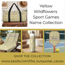 Yellow Wildflowers Sport Games Name Collection