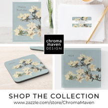 Vintage White Cream Azalea Flowers