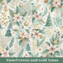 Neutral pastel colors white poinsettia Christmas