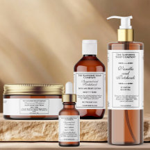 Vintage Style Cosmetics Packaging